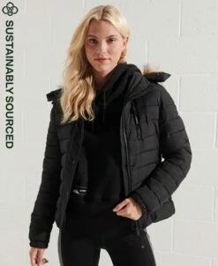 SUPERDRY Classic Faux Fur Fuji Jacket Eclipse Navy 18 SUPERDRY Classic Faux Fur Fuji Jacket Eclipse Navy -Sportswear Sales 2022 upload9223368955665978266 5