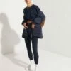 SUPERDRY Arctic Tall Puffer Coat Charcoal