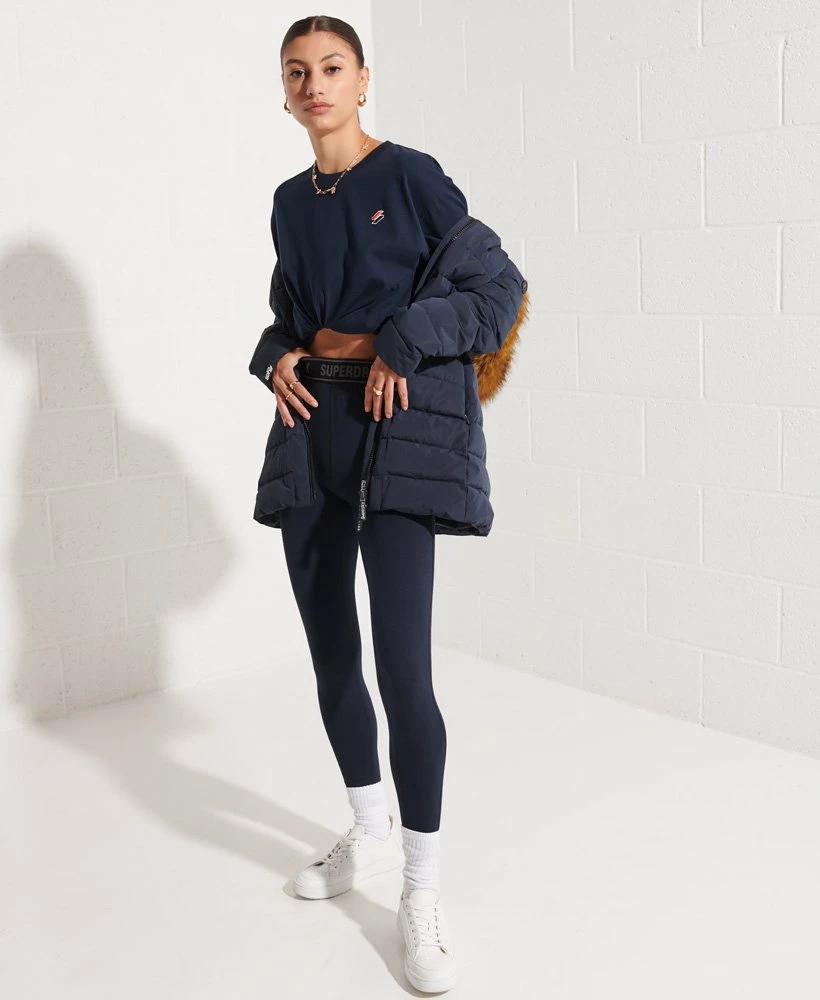 SUPERDRY Arctic Tall Puffer Coat Charcoal 1 SUPERDRY Arctic Tall Puffer Coat Charcoal