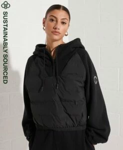 SUPERDRY Expedition Storm Hybrid Hoodie Bold Orange -Sportswear Sales 2022 upload9223368955665978432 1