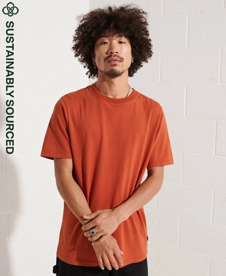 SUPERDRY Unisex Organic Cotton Essential T-Shirt Surplus Goods Olive 6 SUPERDRY Unisex Organic Cotton Essential T-Shirt Surplus Goods Olive - Image 6