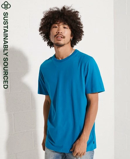 SUPERDRY Unisex Organic Cotton Essential T-Shirt Americana Red 12 SUPERDRY Unisex Organic Cotton Essential T-Shirt Americana Red - Image 12