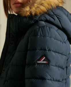 SUPERDRY Classic Faux Fur Fuji Jacket Eclipse Navy -Sportswear Sales 2022 upload9223368955665986842