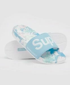 SUPERDRY All Over Print Beach Sliders Cut Out Tropical -Sportswear Sales 2022 upload9223368955665987401