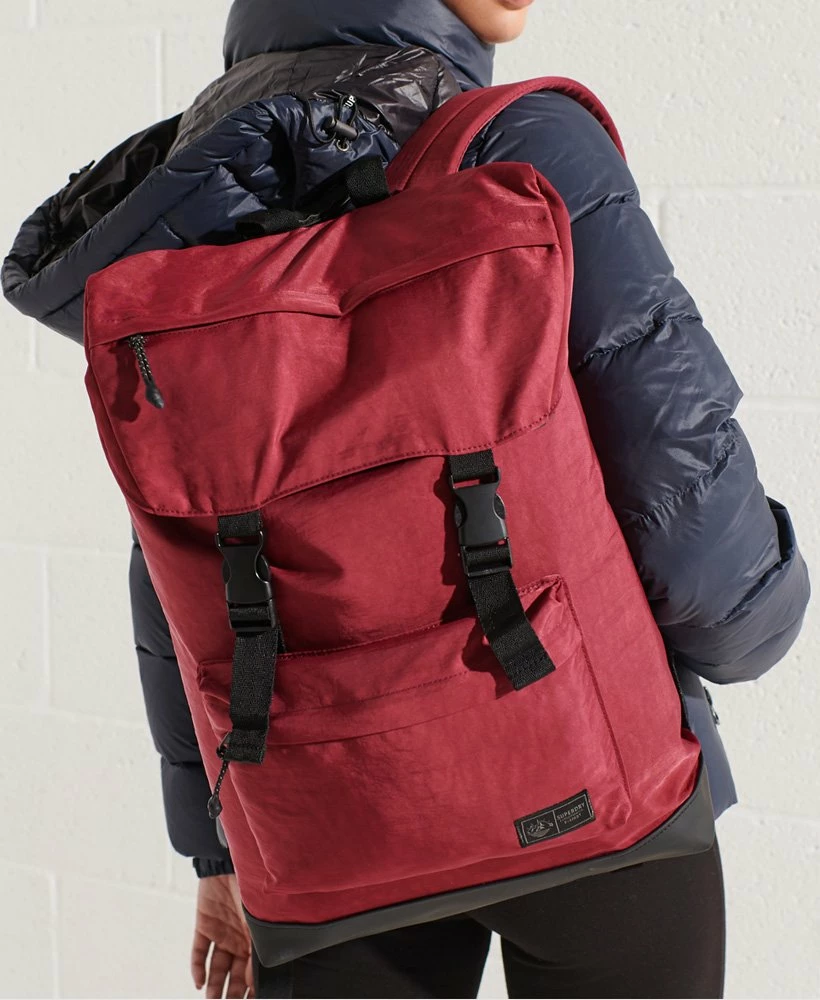 SUPERDRY Unisex Expedition Toploader Backpack Moss Green 1 SUPERDRY Unisex Expedition Toploader Backpack Moss Green