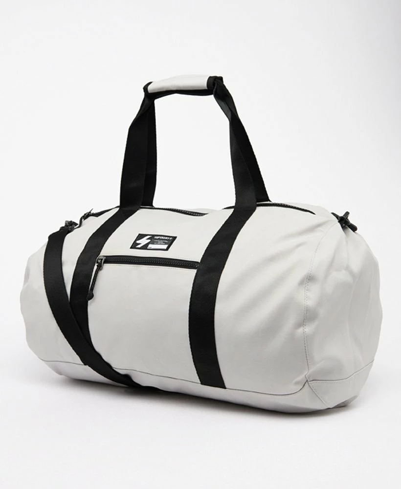 SUPERDRY Unisex Code Barrel Bag Grey 2 SUPERDRY Unisex Code Barrel Bag Grey - Image 2