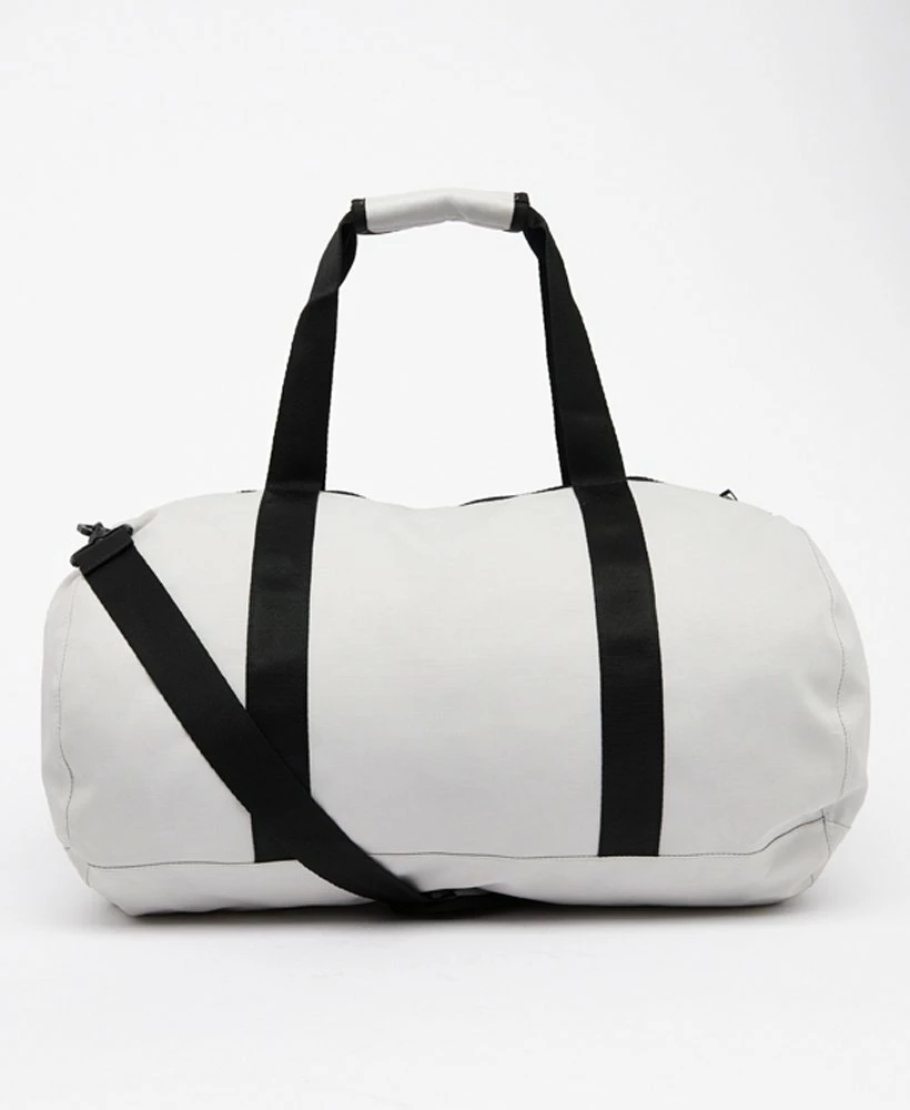 SUPERDRY Unisex Code Barrel Bag Grey 4 SUPERDRY Unisex Code Barrel Bag Grey - Image 4