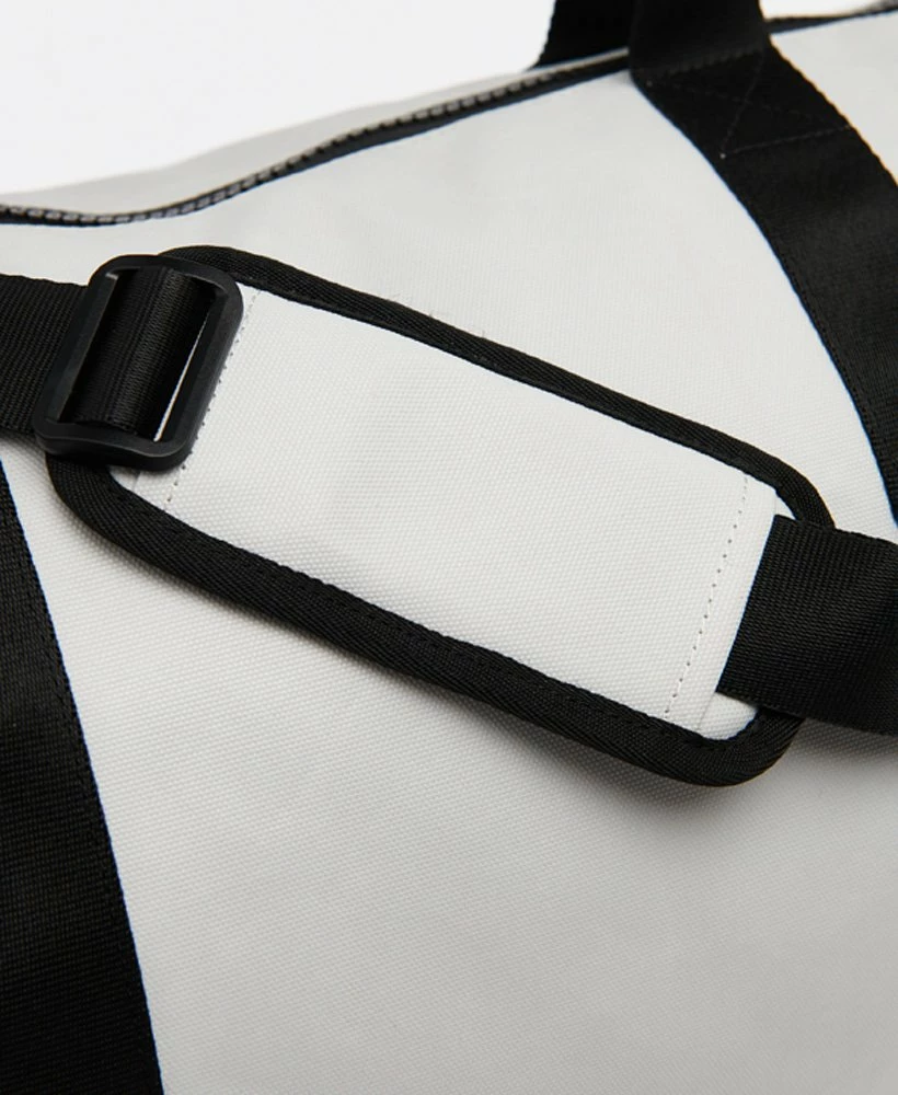 SUPERDRY Unisex Code Barrel Bag Grey 5 SUPERDRY Unisex Code Barrel Bag Grey - Image 5