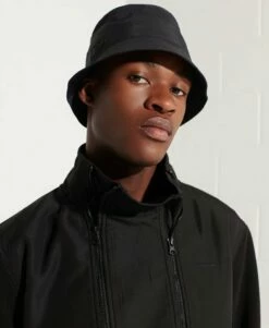 SUPERDRY Unisex Expedition Bucket Hat Dark Moss