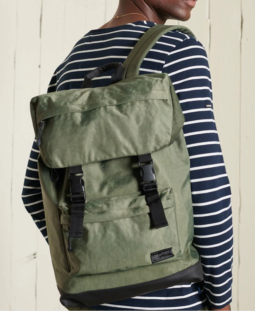 SUPERDRY Unisex Expedition Toploader Backpack Dark Navy 4 SUPERDRY Unisex Expedition Toploader Backpack Dark Navy - Image 4
