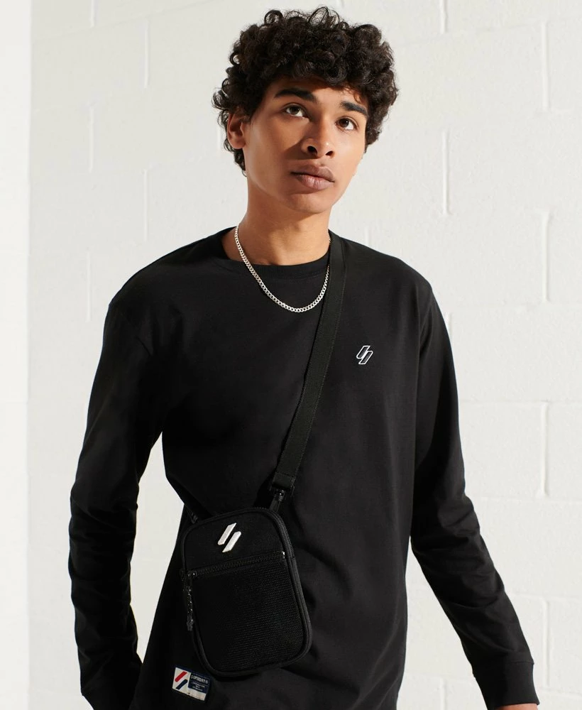 SUPERDRY Unisex Sport Pouch Deep Navy 1 SUPERDRY Unisex Sport Pouch Deep Navy