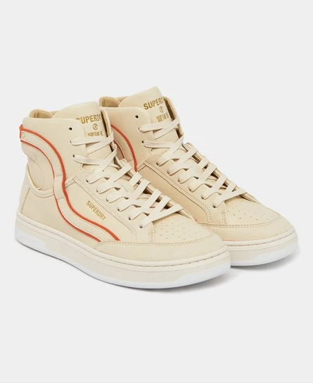 SUPERDRY Vegan Basket Lux Trainers Charcoal/orange/off White 21 SUPERDRY Vegan Basket Lux Trainers Charcoal/orange/off White - Image 21