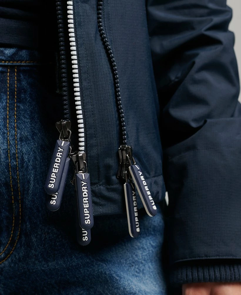 SUPERDRY Pop Zip Hooded Arctic SD-Windcheater Jacket Black/black/punk Pink 7 SUPERDRY Pop Zip Hooded Arctic SD-Windcheater Jacket Black/black/punk Pink - Image 7