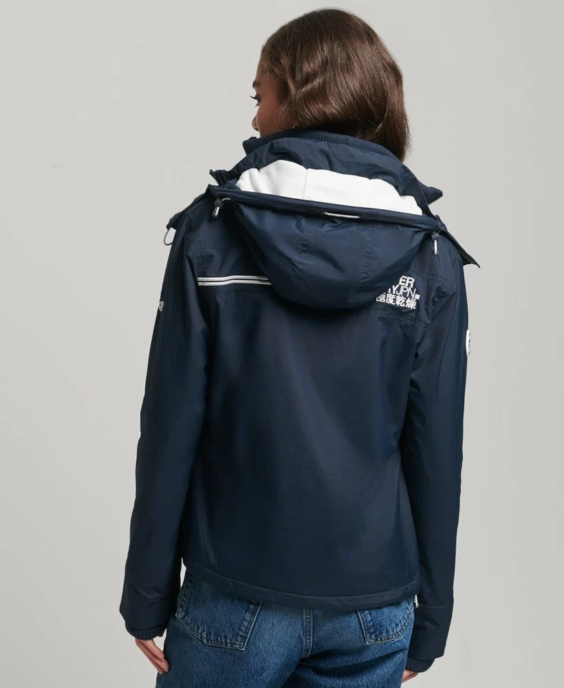 SUPERDRY Pop Zip Hooded Arctic SD-Windcheater Jacket Black/black/punk Pink 2 SUPERDRY Pop Zip Hooded Arctic SD-Windcheater Jacket Black/black/punk Pink - Image 2