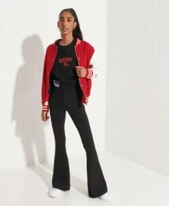 SUPERDRY Varsity Arch Batwing Crew Sweatshirt Optic