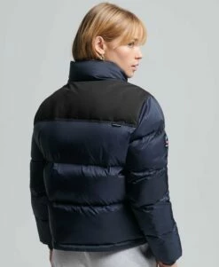 SUPERDRY Sportstyle Code Puffer Jacket Tropical Green