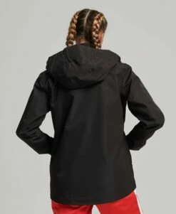 SUPERDRY Hooded SD-Windbreaker Coat Black