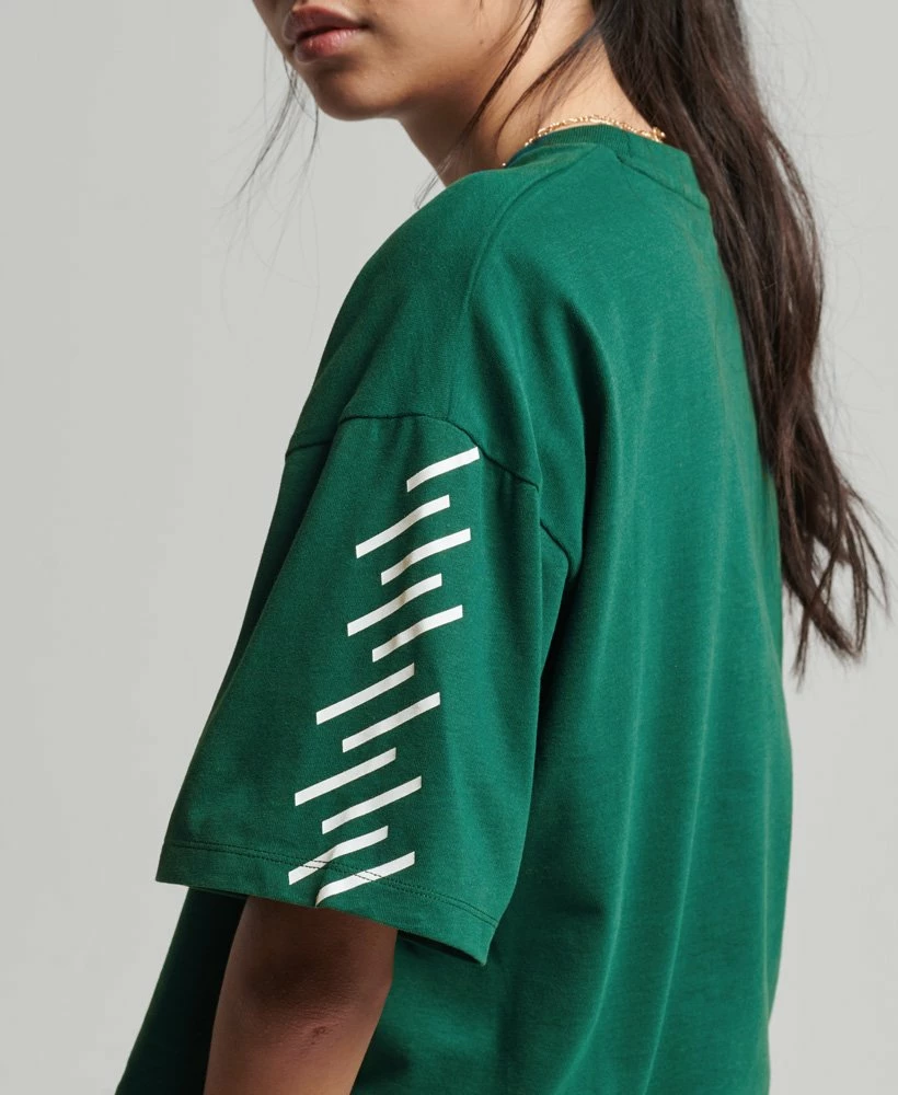 SUPERDRY Code Core Sport T-Shirt Fuchsia 2 SUPERDRY Code Core Sport T-Shirt Fuchsia - Image 2