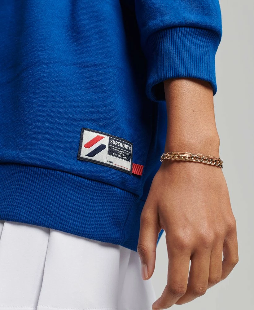 SUPERDRY Limited Edition City College Sweatshirt Richest Navy 3 SUPERDRY Limited Edition City College Sweatshirt Richest Navy - Image 3