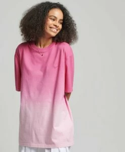 SUPERDRY Dip Dye 2.0 T-Shirt Forest/quince Yellow