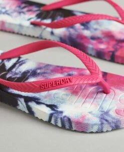 SUPERDRY Code Tie Dye Flip Flops Mono Tie Dye