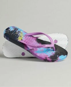 SUPERDRY Code Tie Dye Flip Flops Purple Tie Dye -Sportswear Sales 2022 upload9223368955666010051