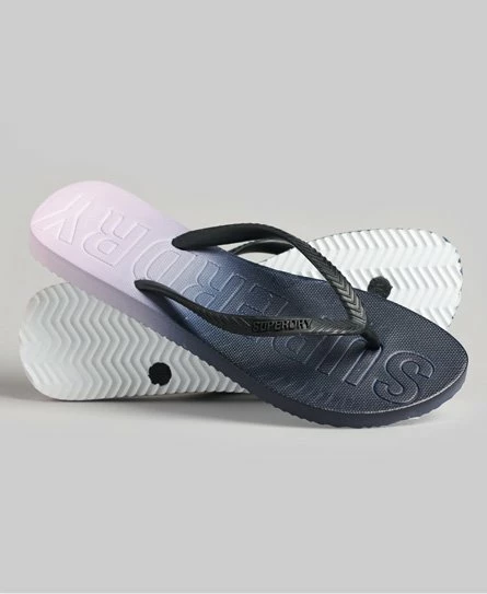 SUPERDRY Code Dip Dye Flip Flops Grey/mint Dip Dye 4 SUPERDRY Code Dip Dye Flip Flops Grey/mint Dip Dye - Image 4