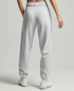 SUPERDRY Applique Logo Joggers Cadet Grey Marl