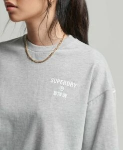 SUPERDRY Core Logo Sport T-Shirt Hyper Fire Coral