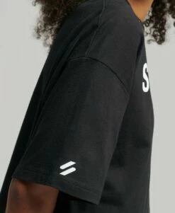SUPERDRY Code Core Sport T-Shirt Black