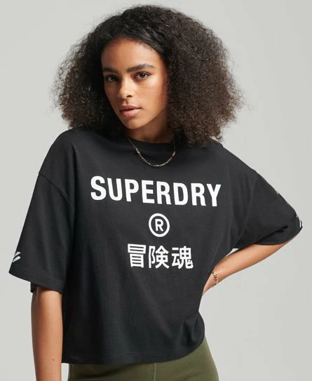 SUPERDRY Code Core Sport T-Shirt Petrol 5 SUPERDRY Code Core Sport T-Shirt Petrol - Image 5