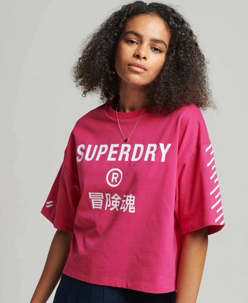 SUPERDRY Code Core Sport T-Shirt Grey Marl 1 SUPERDRY Code Core Sport T-Shirt Grey Marl