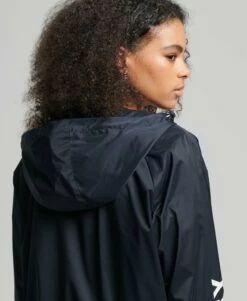 SUPERDRY Essential Hooded Lightweight Jacket Hyper Fire Coral