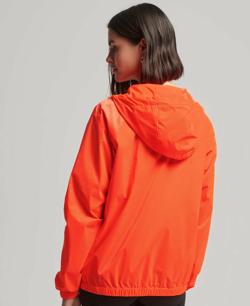 SUPERDRY Essential Hooded Lightweight Jacket Deep Navy Logo 2 SUPERDRY Essential Hooded Lightweight Jacket Deep Navy Logo - Image 2