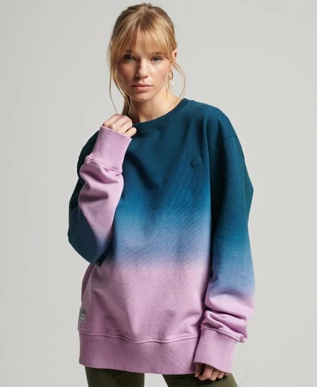 SUPERDRY Dip Dye 2.0 Sweatshirt Lilac/eclipse Navy 5 SUPERDRY Dip Dye 2.0 Sweatshirt Lilac/eclipse Navy - Image 5