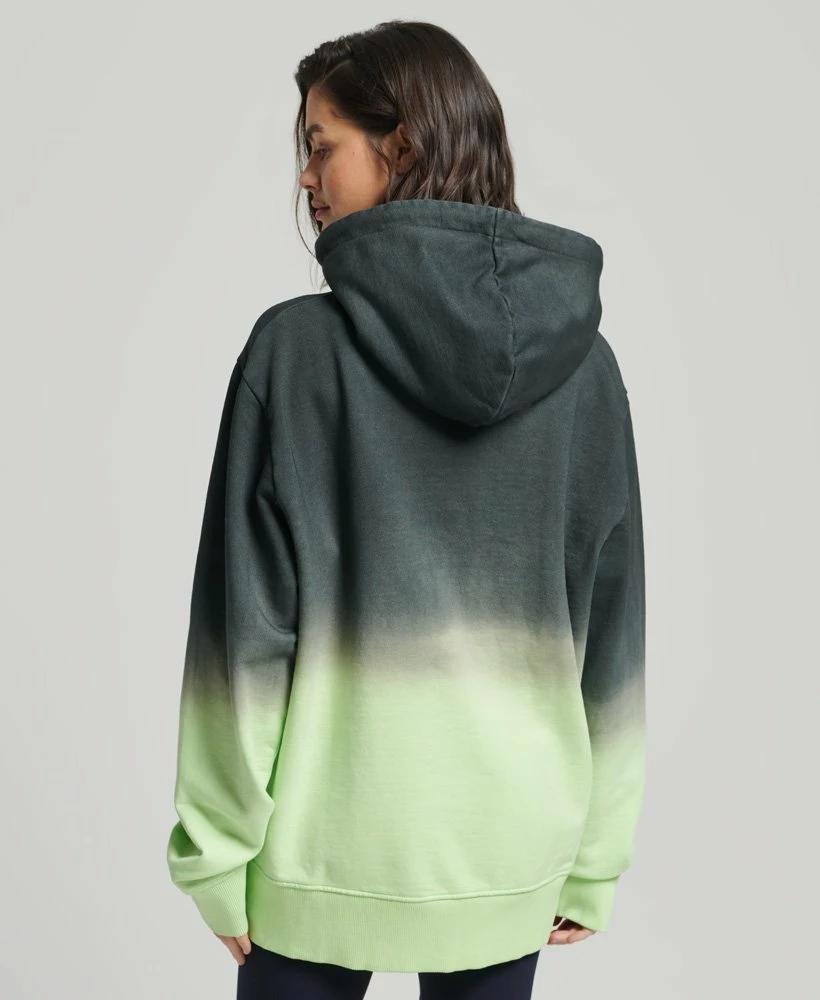 SUPERDRY Dip Dye 2.0 Hoodie Forest/quince Yellow 2 SUPERDRY Dip Dye 2.0 Hoodie Forest/quince Yellow - Image 2