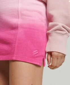 SUPERDRY Essential Dip Dye Skirt Eclipse Navy/lilac