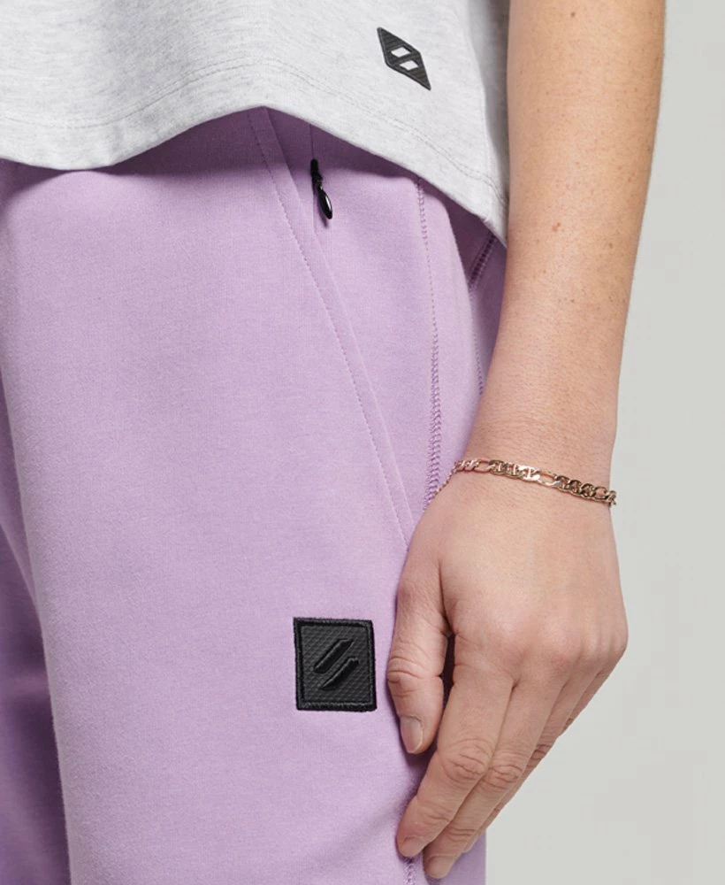 SUPERDRY Tech Joggers Cadet Grey Marl 2 SUPERDRY Tech Joggers Cadet Grey Marl - Image 2