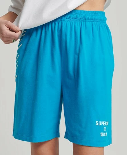 SUPERDRY Code Core Sport Boy Shorts Petrol 8 SUPERDRY Code Core Sport Boy Shorts Petrol - Image 8