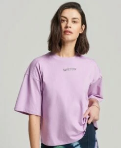 SUPERDRY Code Tech Oversized Boxy T-Shirt Cadet Grey Marl -Sportswear Sales 2022 upload9223368955666022412 2