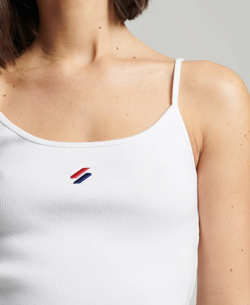 SUPERDRY Code Essential Strappy Tank Top Roseate Pink 2 SUPERDRY Code Essential Strappy Tank Top Roseate Pink - Image 2