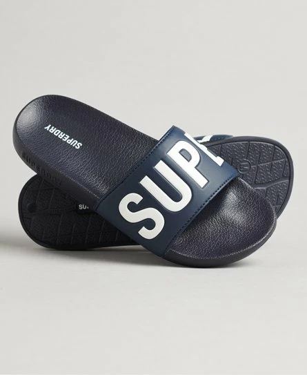 SUPERDRY Code Core Pool Sliders Optic/black 8 SUPERDRY Code Core Pool Sliders Optic/black - Image 8
