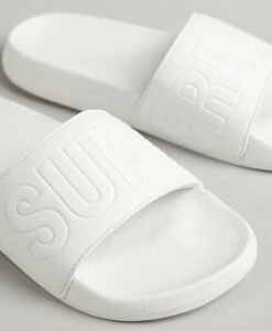 SUPERDRY Code Core Pool Sliders Black/white
