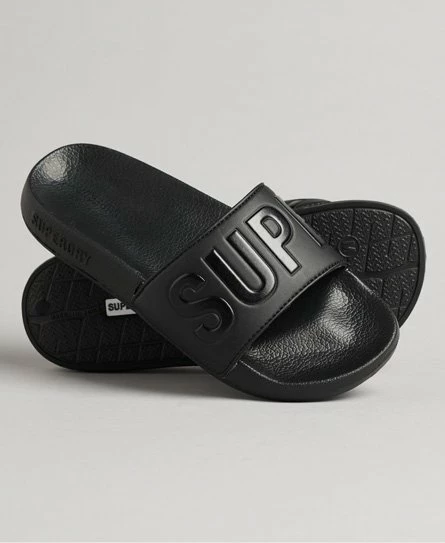 SUPERDRY Code Core Pool Sliders Black/white 5 SUPERDRY Code Core Pool Sliders Black/white - Image 5