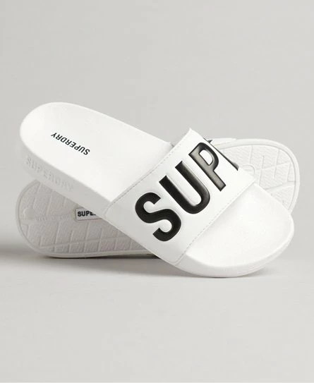 SUPERDRY Code Core Pool Sliders Black/white 7 SUPERDRY Code Core Pool Sliders Black/white - Image 7