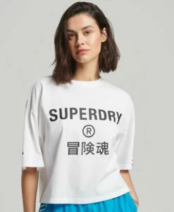 SUPERDRY Core Logo Sport T-Shirt Petrol