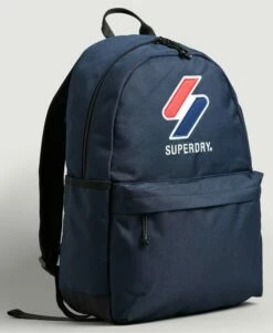 SUPERDRY Unisex Code Essential Montana Backpack Black/white