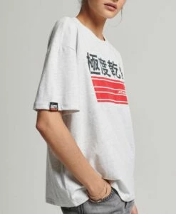 SUPERDRY StreetWear Sport Box T-Shirt Ice Marl -Sportswear Sales 2022 upload9223368955666027025