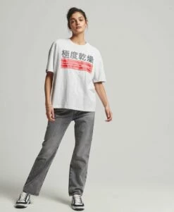 SUPERDRY StreetWear Sport Box T-Shirt Ice Marl