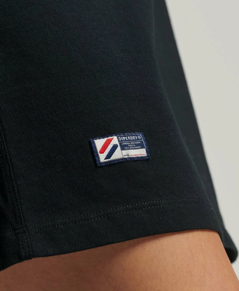 SUPERDRY Essential T-Shirt Dress Raspberry Sorbet 4 SUPERDRY Essential T-Shirt Dress Raspberry Sorbet - Image 4